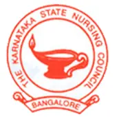 The logo of the Karnataka Nursing Council indicates that Miranda College of Nursing is recognized by the Karnataka Nursing Council (KNC) in Bangalore.